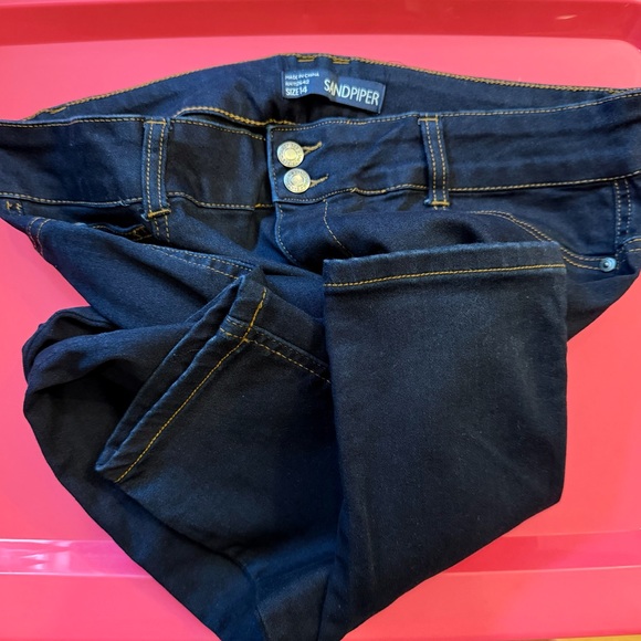 Sandpiper Denim - Dark Blue Denim Jeans